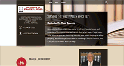 Desktop Screenshot of frankrosslaw.com